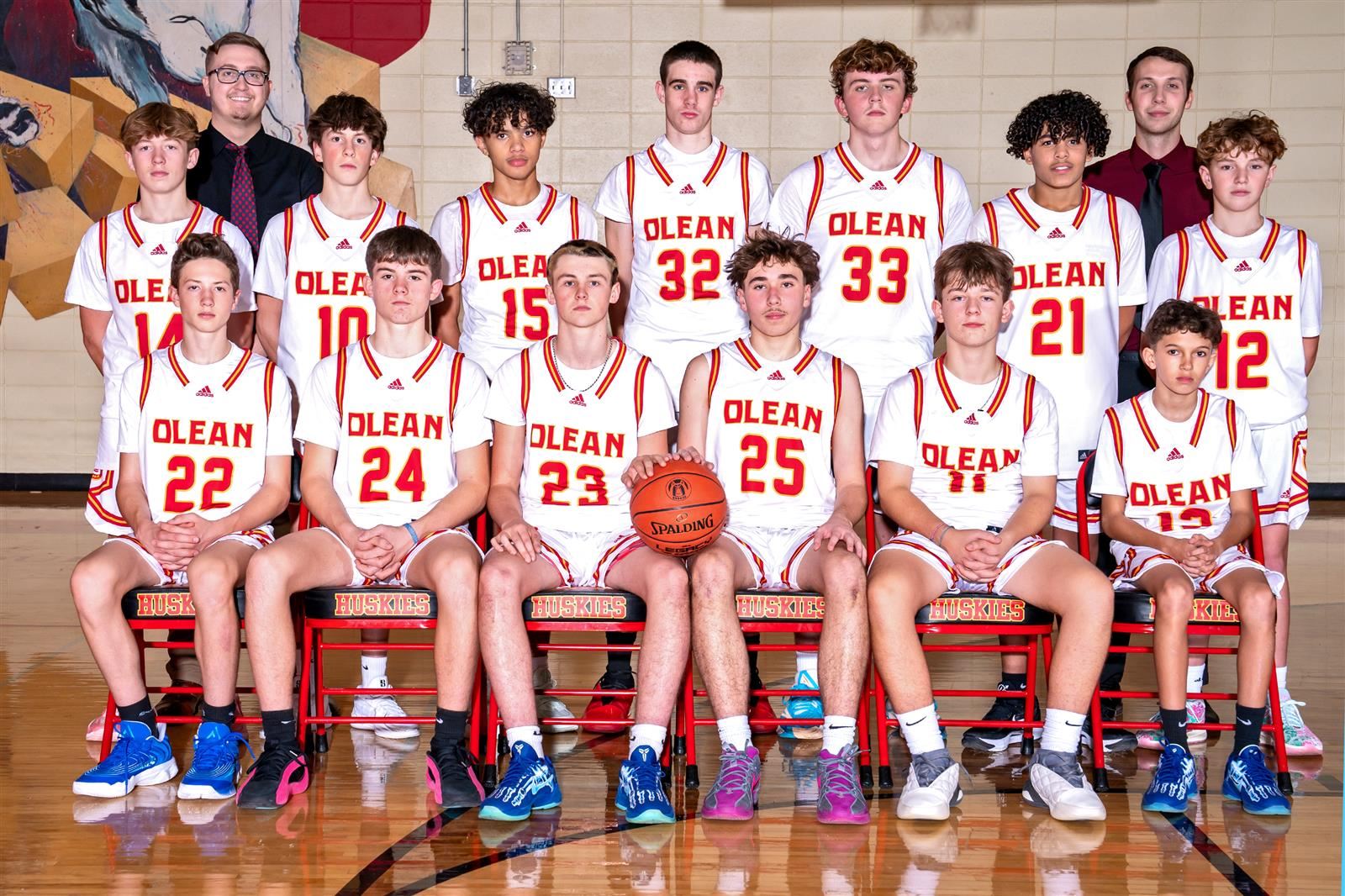 2024-2025 Boys Junior Varsity Basketball Team